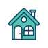 Green House Icon Transparent